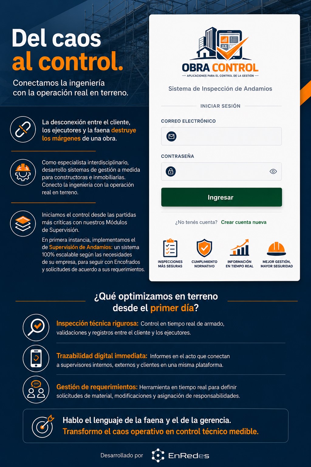 ObraControl - Del caos al control